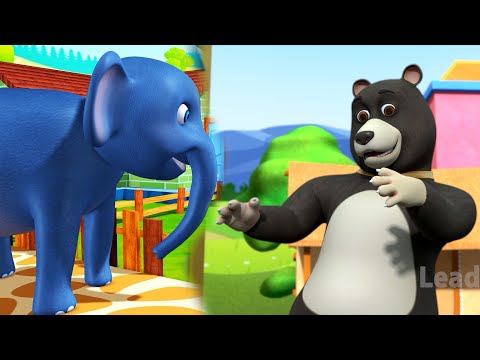 Hathi Raja & Kalu Madari - हाथी राजा और कालू मदारी | Kids Learning Rhymes | 3D Kids Animated Videos