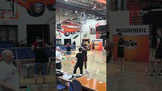 Rashaun Agee Athletic BAM Testing at the Portsmouth Invitational Tournament