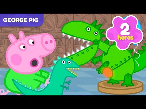 Lo mejor de George Pig 💙 | 2 HORAS | Peppa Pig en Español Episodios Completos