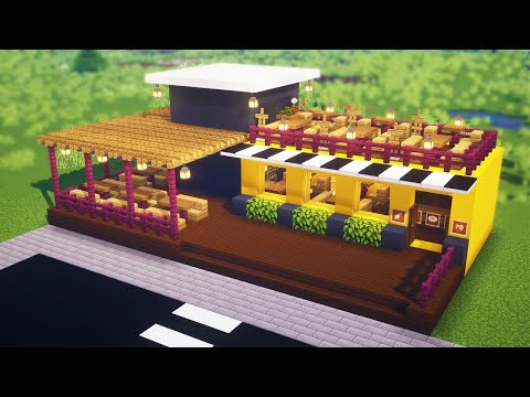 Minecraft Restaurant bauen Tutorial - Restaurant bauen in Minecraft 1.21
