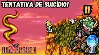 Final Fantasy VI (Pixel Remaster)#11 - Mundo em Ruínas, Celes, Sabin e Edgar!(PLATINA 100% PT-BR)