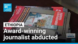 YouTube video thumbnail:  Award-Winning Ethiopian Journalist Accused Authorities of Abduction
