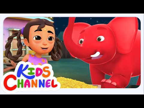 উপোর পাখা ছোলছে, Upore Pakha Cholche, Elephant Cartoon Song and Baby Rhymes