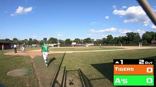 Tigers vs Athletics | 7/13/2022 | Cincinnati Adults Baseball League