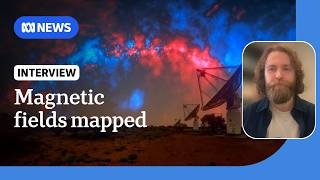 YouTube video thumbnail: Most Detailed map of Cosmic Magnetic Fields Created by Australian Radio Telescope
