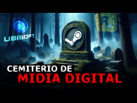 CEMITÉRIO DE MÍDIA DIGITAL - Você NUNCA foi DONO dos seus JOGOS !