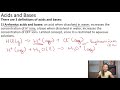 Acids, Bases, and Their Concepts