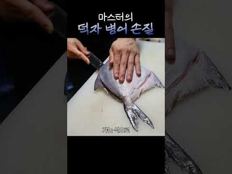 60초 고오급 병어 손질법