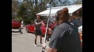 Steph Curry started his Infiniti TV Commercial behind the scene
