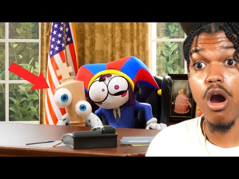 WHAT IS HE DOING UNDER THE DESK | Digital Circus Episode 5