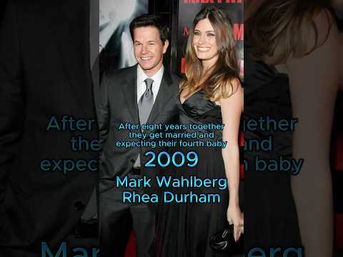 ♥️ Mark Wahlberg and wife Rhea Durham 22 years together… #celebrity #shortviral