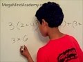 Distributive Property and Solving Equations