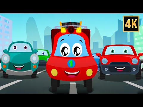 Fire Truck, Vehicle Song + More Nursery Rhymes for Kids