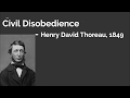 Thoreau and Reform Movements