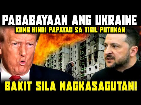 TRUMP PABABAYAAN NA ANG UKRAINE KUNG HINDI PAPAYAG SA TIGIL PUTUKAN.