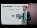 Eclipses: Lunar and Solar Concepts