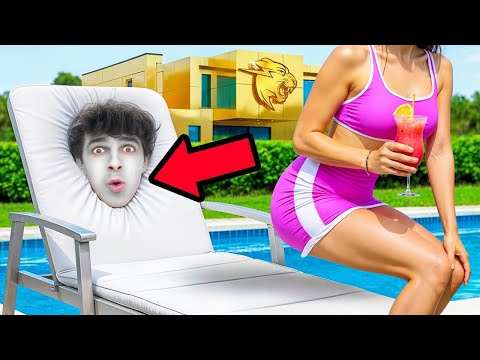 I Stole From YouTubers With Extreme Camouflage!