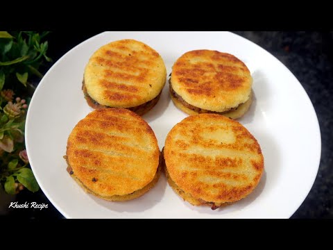 सूजी और आलू से बनाये  घर के सामान से बहुत ही tasty nashta | #easyrecipe #new