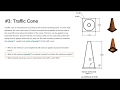 Calculating Density in Traffic Cone Design