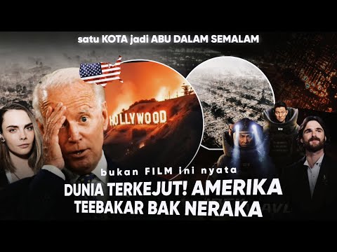 Amerika Berubah jadi ABU dalam semalam ‘Kebakaran Bak NERAKA’ Ratusan Ribu Orang Berlarian Mengungsi