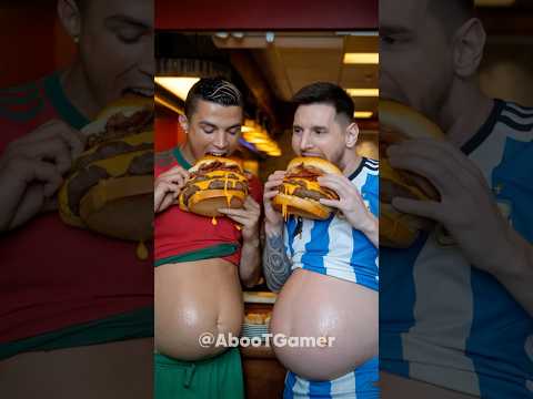 Cristiano Ronaldo e Messi de Obesos a Fitness!! #futebol #messi #cristianoronaldo