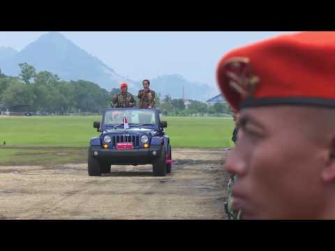 Pengarahan Presiden Joko Widodo Kepada Korps Pasukan Khas