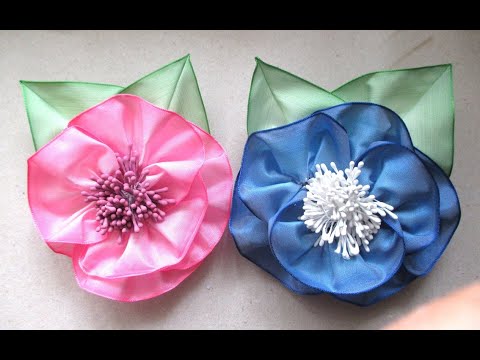 Beautiful Handmade Vintage Style Ombre Flowers - Part 1 - jennings644 - Teacher of All Crafts