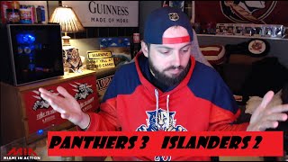 RECAP! PANTHERS BEAT ISLANDERS 3-2, DEFENSE LOOKED GOOD!