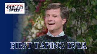 The VERY FIRST Supermarket Sweep Taping | February 1990  | FULL EPISODE