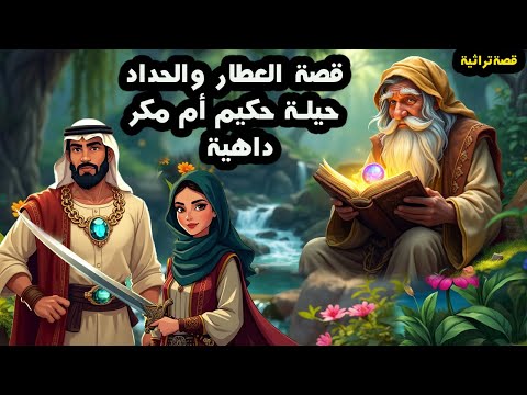 قصة الحداد الذكي والعطار الحكيم في مواجهة الملك وسر الجرة العجيبة من القصص الخيالية المشوقة والمسموع