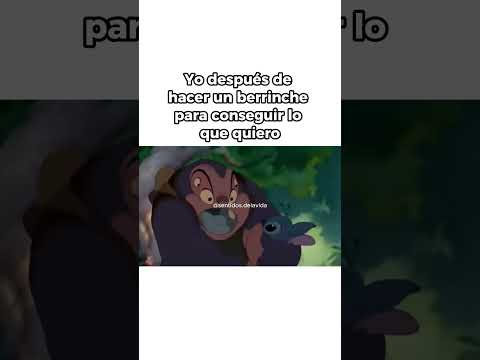 Después de hacer un pequeño berrinche 😂 #liloandstitch #stitch #memes #funnymemes #shorts