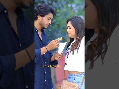 তানিয়া বৃষ্টি কে ঝালমুড়ি খাইয়ে দিচ্ছেন আরশ খান #aroshkhan #taniabrishty #shorts #banglanatok #love
