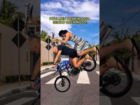 MEU PRIMEIRO DIA SENDO MOTO UBER