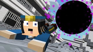 Minecraft Cops and Robbers but with a Black Hole