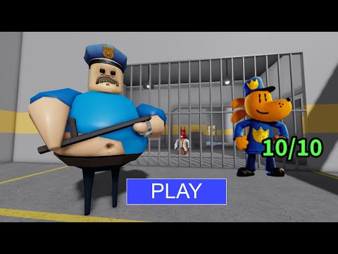 BARRY'S PRISON RUN! OBBY DOG MAN MOVIE EVENT ROBLOX