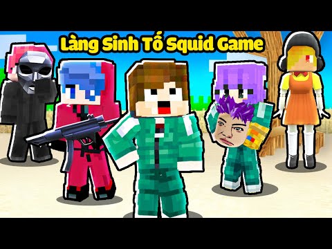 Làng Sinh Tố SQUID GAME Trong Minecraft