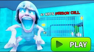 🥭67 KID PRISON RUN OBBY!
