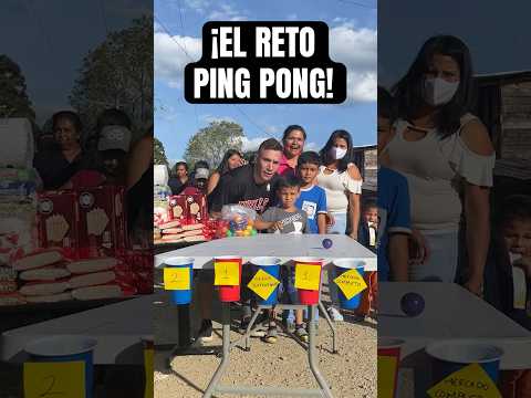 Parte 4: El reto del Ping Pong! π±π° #shorts #ayudasocial #dinero