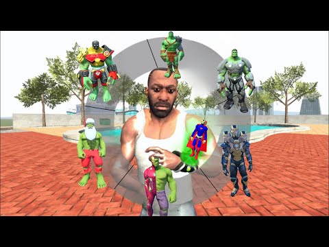 Franklin Try New Magical Watch HULK Mode in Indian Bike Driving 3D!