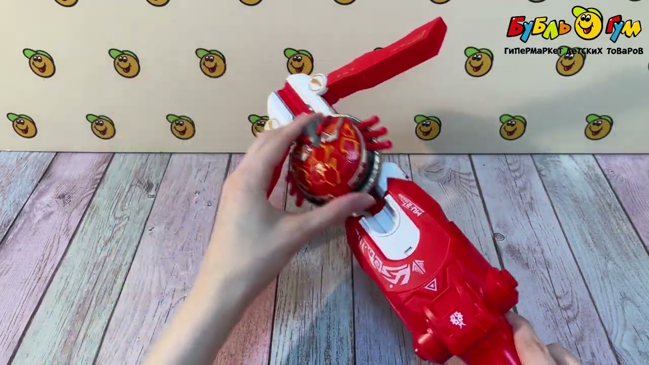 Волчок Lanson Toys Mech Morphing Огненный жук с 3лет - видео