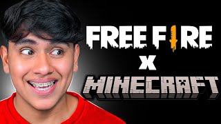 MINECRAFT x FREE FIRE!! Nueva Colaboracion😱