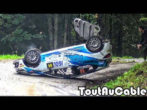 Best of Rallye Rally Crash & Mistakes 2018 by ToutAuCable