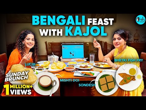 Chingri Malai Curry & Patali Gur | Eating With Kajol Bengali Style | Sunday Brunch E177 | CurlyTales