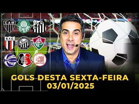 ️️⚽️TODOS OS GOLS DESTA SEXTA-FEIRA 03/01/2025 GOLS DA RODADA, GOLS DE HOJE, GOLS DO DIA, COPINHA