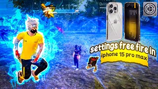 iPhone 15 Pro Max Settings + HUD 😈