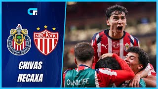✅ CHIVAS DERROTÓ 2-1 a NECAXA de GAGO y se ACERCA a la ZONA de PLAY OFF