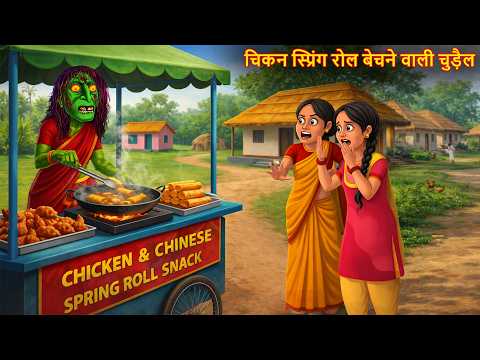 चिकन स्प्रिंग रोल बेचने वाली चुड़ैल | Chicken Spring Roll | Horror Story | Chudail Ki Kahaniya 2026