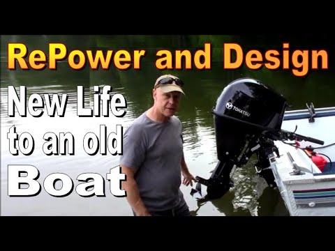 Fishing Boat Repower and Redesign Project.  Giving New Life to an Old Boat