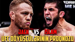 Islam MAKHACHEV vs Jack Della MADDALENA | UFC 322 | Məhşur döyüşçülərin proqnozu