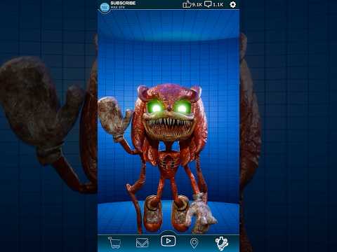 Eyx Shin Sonic in FNaF AR Workshop Animations #shinsonic #sonic #fnaf